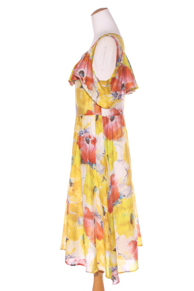 CURATE By Trelise "One sided" tencel floral dress! 12