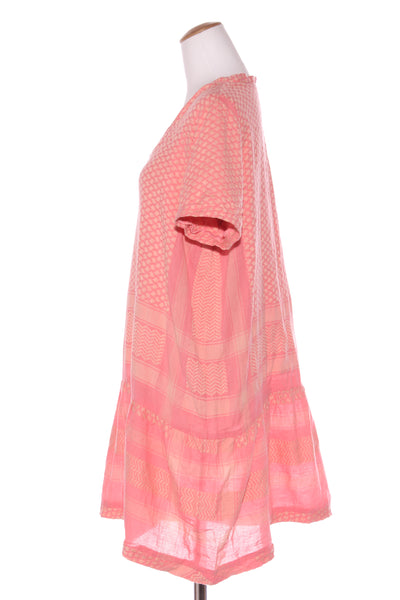 SUMMERY Copenhagen - Pink + orange derss dress! 14-16
