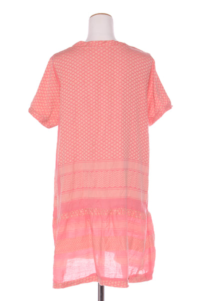 SUMMERY Copenhagen - Pink + orange derss dress! 14-16