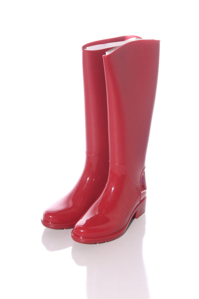 SAM EDELMAN "Sydney" red rain boot! 7