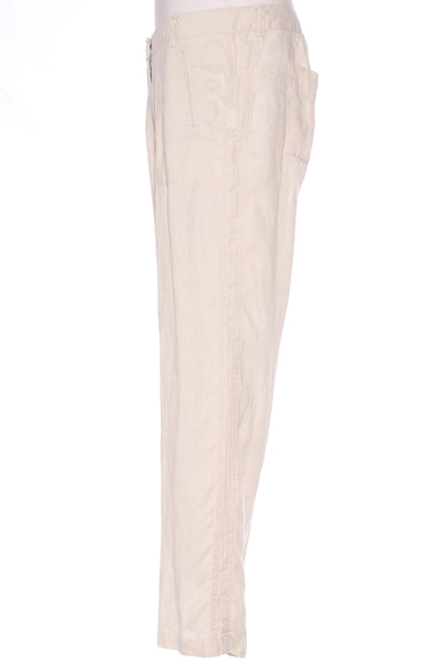 WITCHERY - Cream linen pant! 10