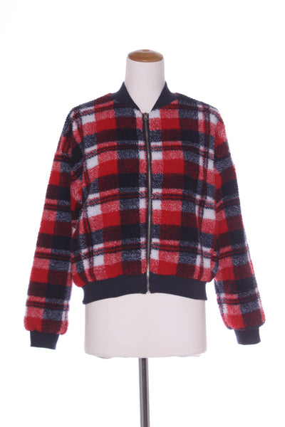 COTTON ON - Plaid fleece bomber jacket! 10