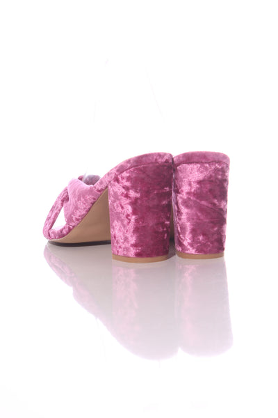 DAZIE "Bluebell" purple velvet heels! 9