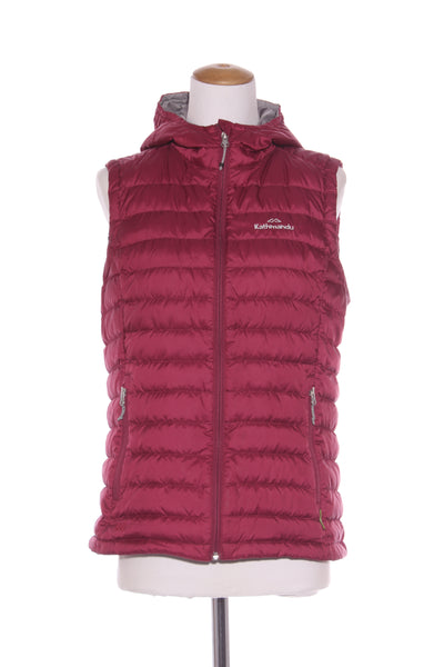 KATHMANDU - Duckdown 550 hooded vest - Berry! 14