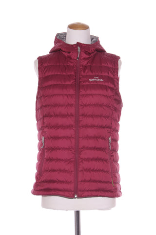 KATHMANDU - Duckdown 550 hooded vest - Berry! 14