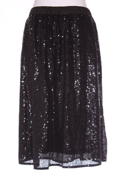 ZALORA - Black sequin skirt! 10-12