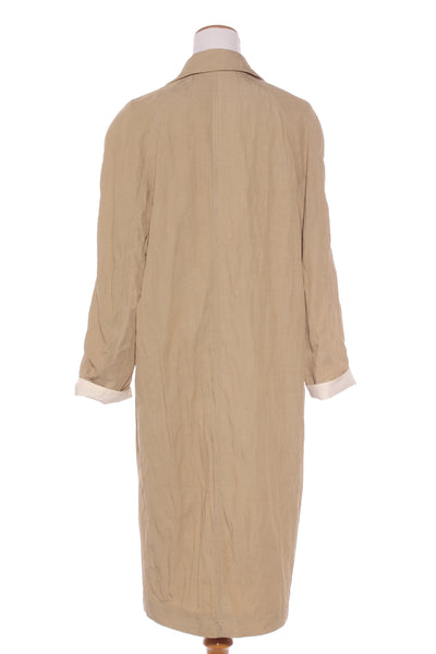 LTRO - Sand + cream lining coat! 12-14