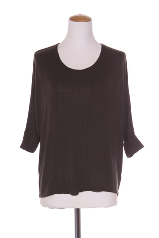 MAX - Batwing knit tee - Dark green! 10-12