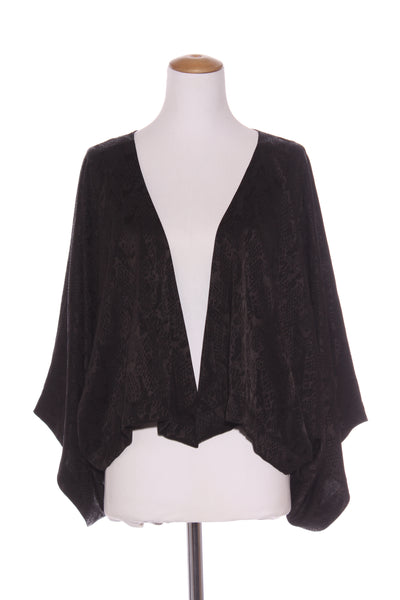 MOOCHI - Snakeskin jacquard kimono top! 8-18