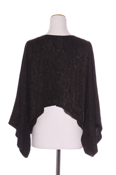 MOOCHI - Snakeskin jacquard kimono top! 8-18