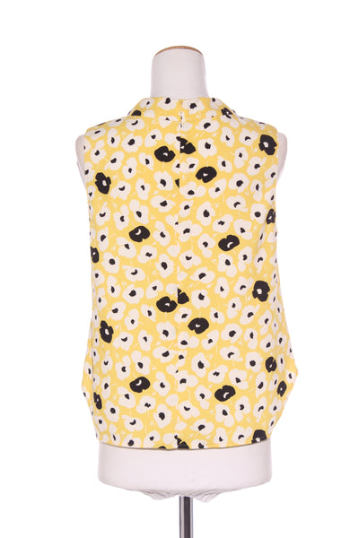 VERONIKA MAINE - Yellow floral high neck top! 10