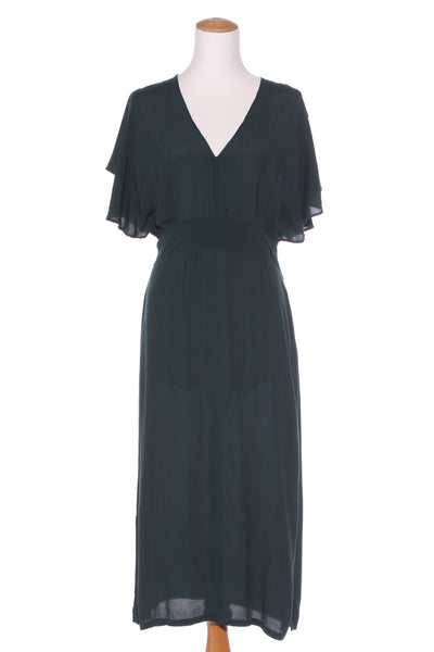 BLAK LOVE - Forest green midi dress! 12