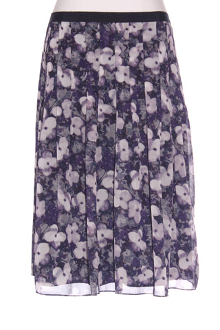 JONES NEW YORK - Pleated purple floral skirt! 12