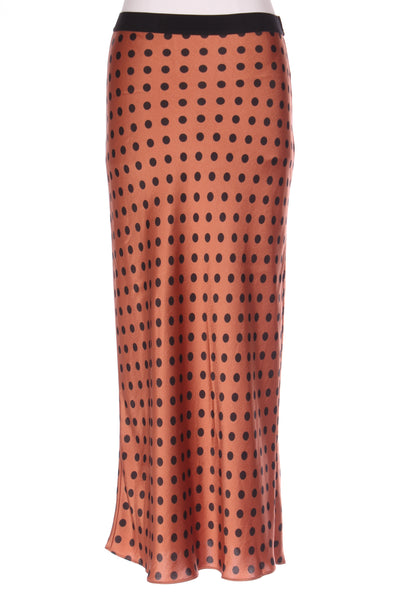 SEED - Bronze spot print bias midi skirt! 10