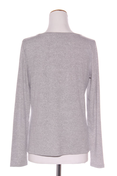 WITCHERY - Rib 1/2 placket knit top! 14