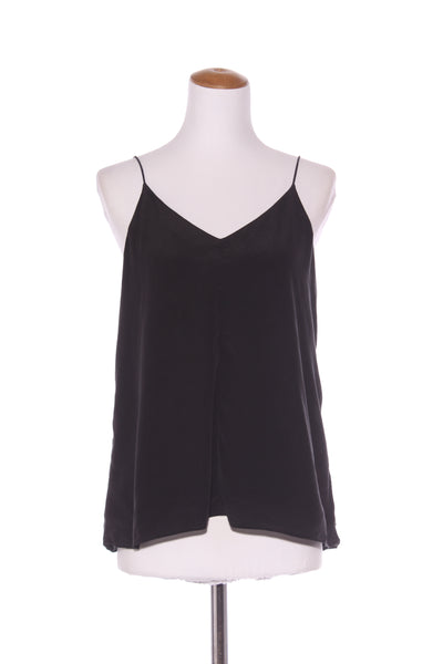 COUNTRY ROAD - Silk v-neck cami - Black! 10