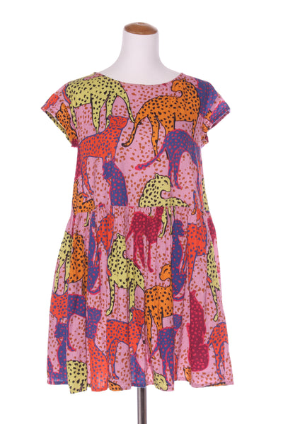 GORMAN "Cheetah beach" organic cotton dress! 10