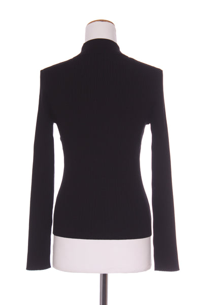 WITCHERY (LN) Rib knit quarter zip top! 14