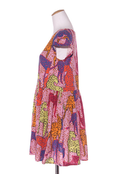 GORMAN "Cheetah beach" organic cotton dress! 10