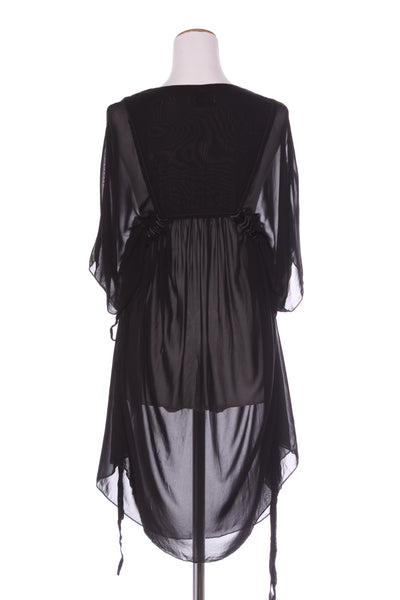 HAILWOOD (NZ) Adjustable drawstring cupro chiffon dress! 8-16