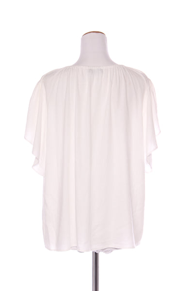 KNEWE (LN) Linen cotton flutter sleeve top! 16