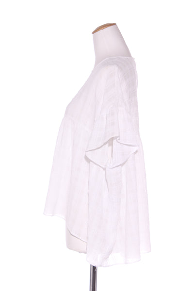 DECJUBA - Seersucker check babydoll top! 12-16