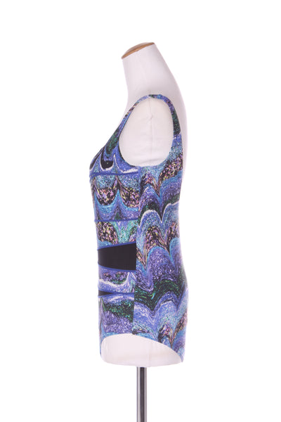 Mesh panel printed swimsuit! 12