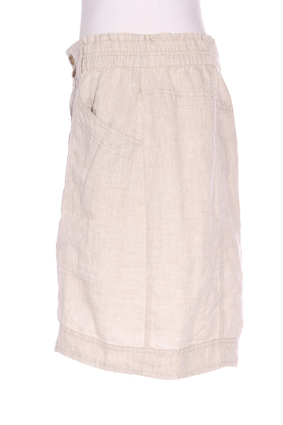 JUST JEANS - Linen skirt with pockets- Natural! 14
