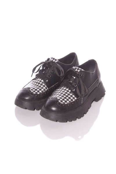 MINX "Punky" leather creepers! 37