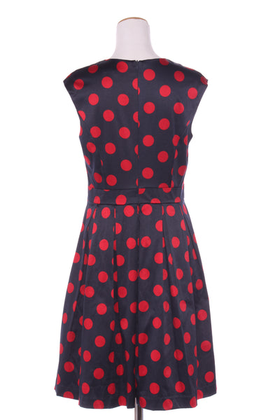 REVIEW - Tulle hem spot print swing dress! 12