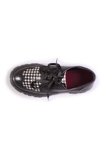 MINX "Punky" leather creepers! 37