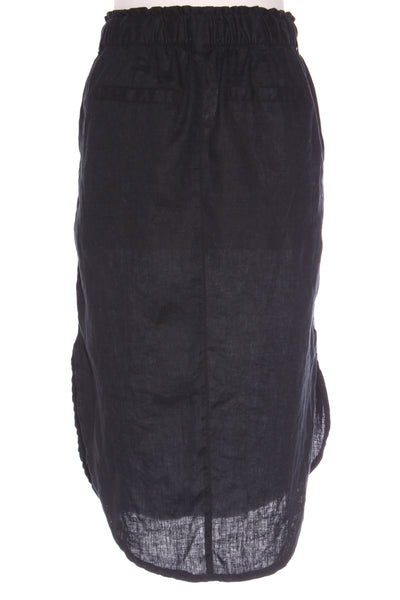 JUST JEANS - Linen scoop hem midi skirt! 6-8