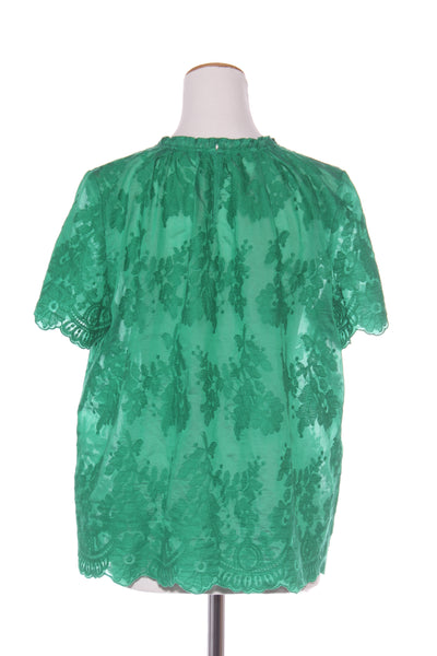 STORM (LN) Embroidered rush top! 16