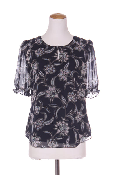 JACQUI.E (BN) Navy floral top! 8