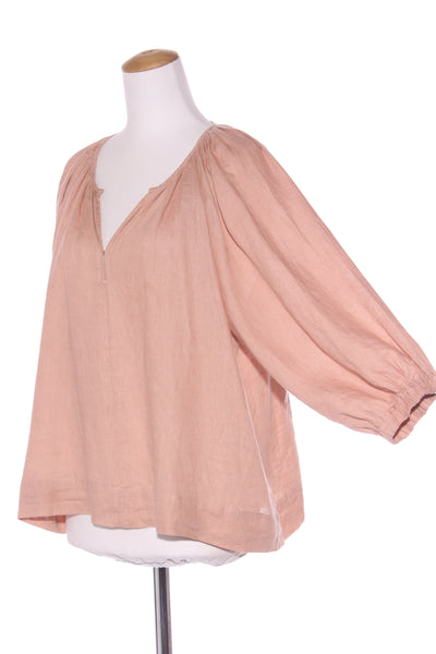 RE:UNION - Linen billow sleeve top! 14