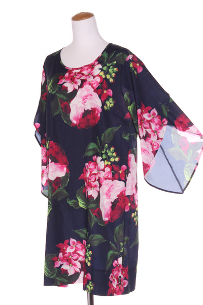 JELLICOE - Kimono sleeve peony print dress! 14