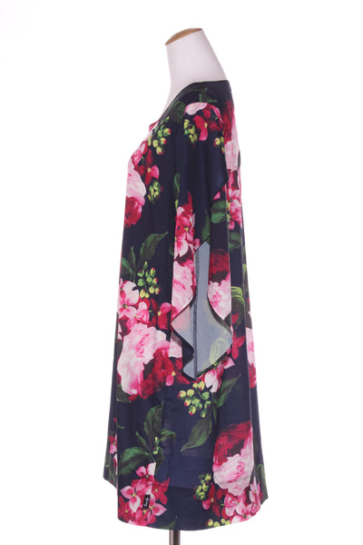 JELLICOE - Kimono sleeve peony print dress! 14