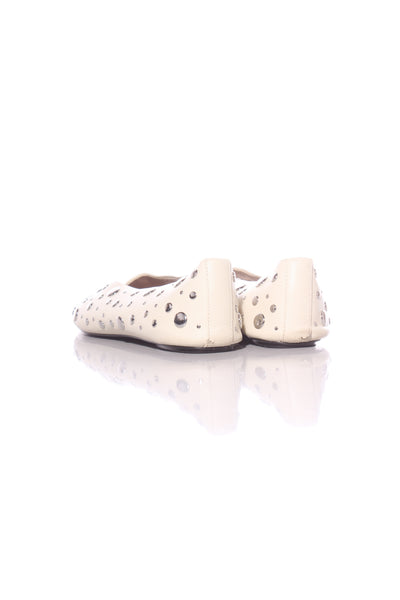 ZARA - Studded flats - Cream! 40