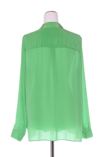 WHISTLE collection - Green silk shirt! 18