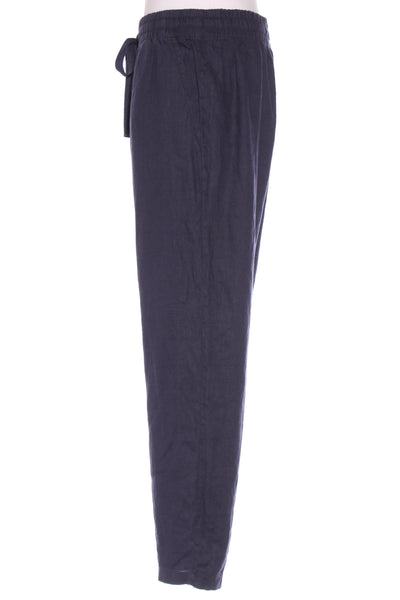DECJUBA - D-LUXE - Navy linen relaxed pant! 12