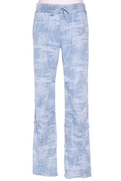 LORNA JANE - Palm print chamabray adjustable pant! 12
