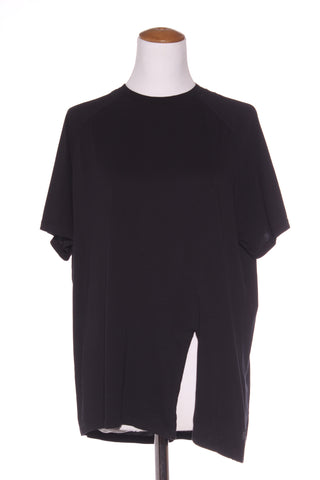 SILENT THEORY - Split front cotton tee! 8-10
