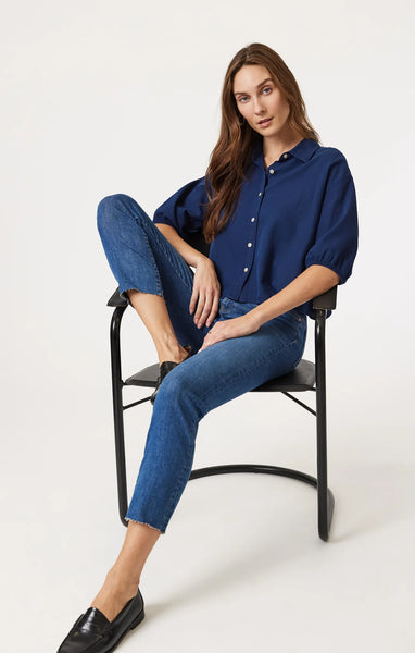 MAVI "Viola" High-rise slim straight jean! 12