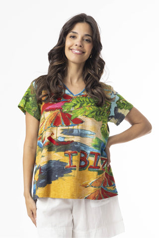 ORIENTIQUE "Ibiza" organic cotton tee! 12