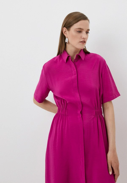 IPEKYOL (LN) Magenta shirt dress! 14