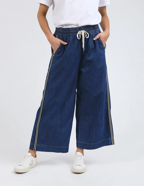 ELM "Greta" wide leg side tape jeans! 16