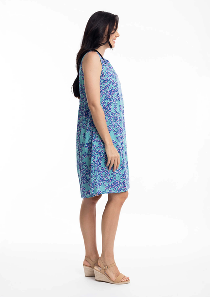ORIENTIQUE "Radhangar print" reversible cotton dress! 14