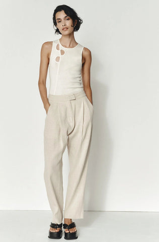 MARLE - Hemp + linen Incu pant - Birch! 12