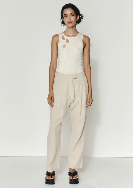 MARLE - Hemp + linen Incu pant - Birch! 12