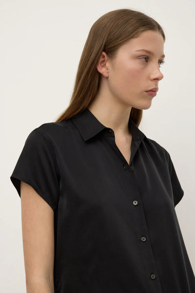 ASSEMBLY LABEL - Karri brushed silk S/S shirt! 14